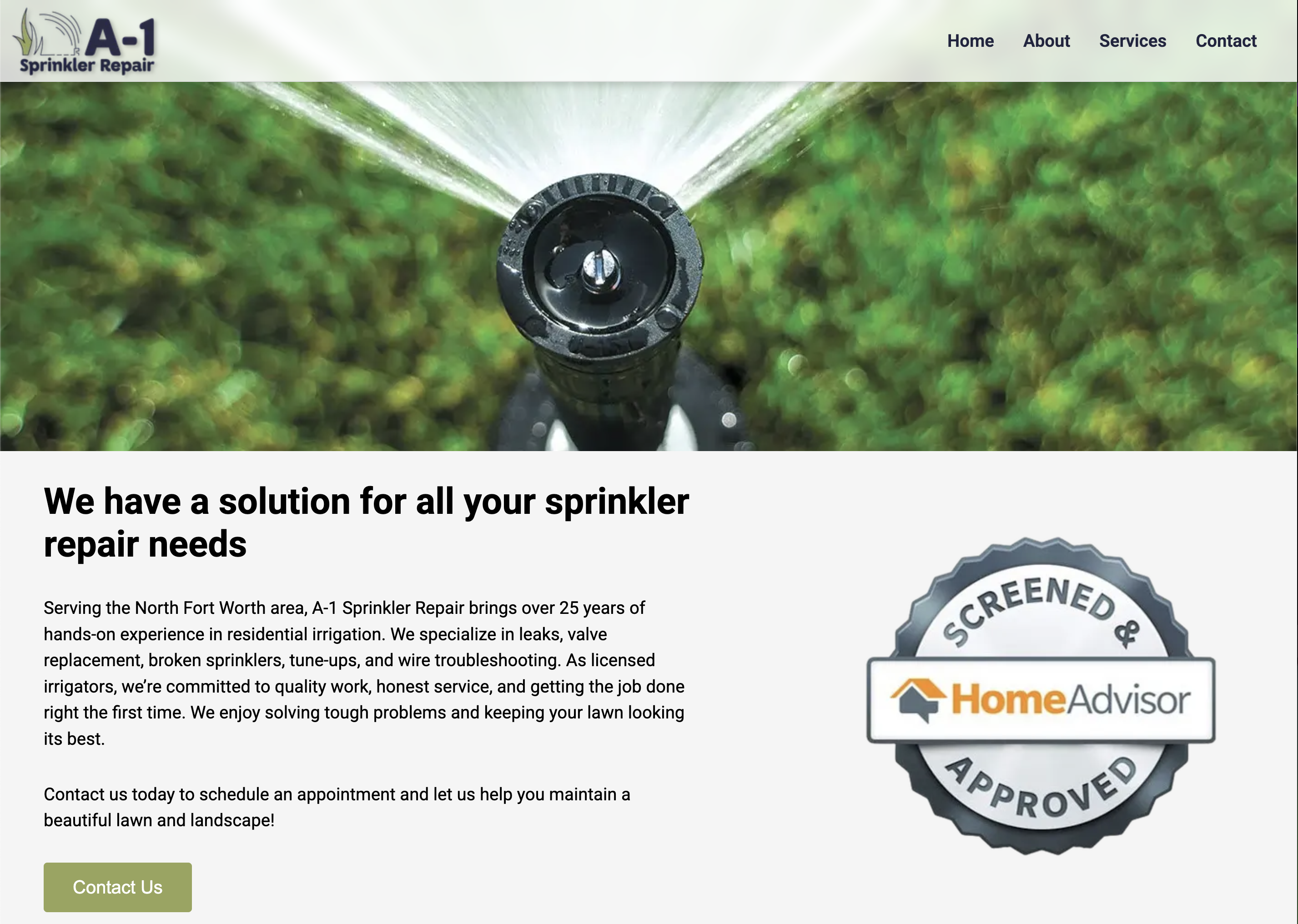 A1 Sprinkler Repair