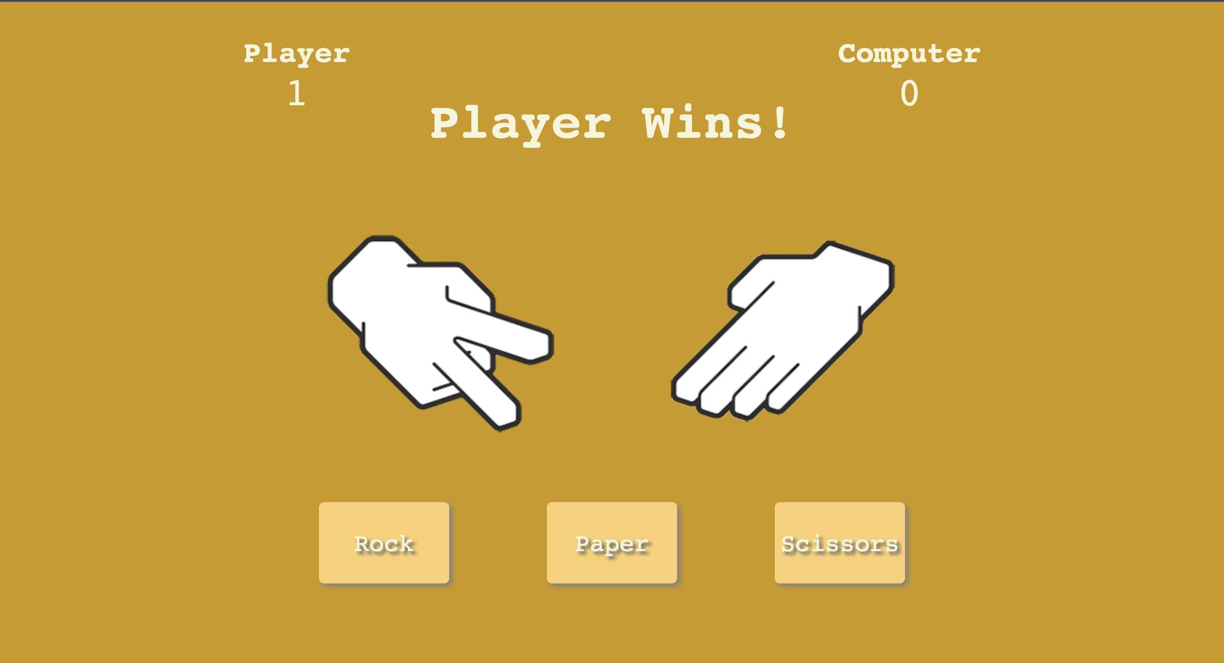 Rock, Paper, Scissors