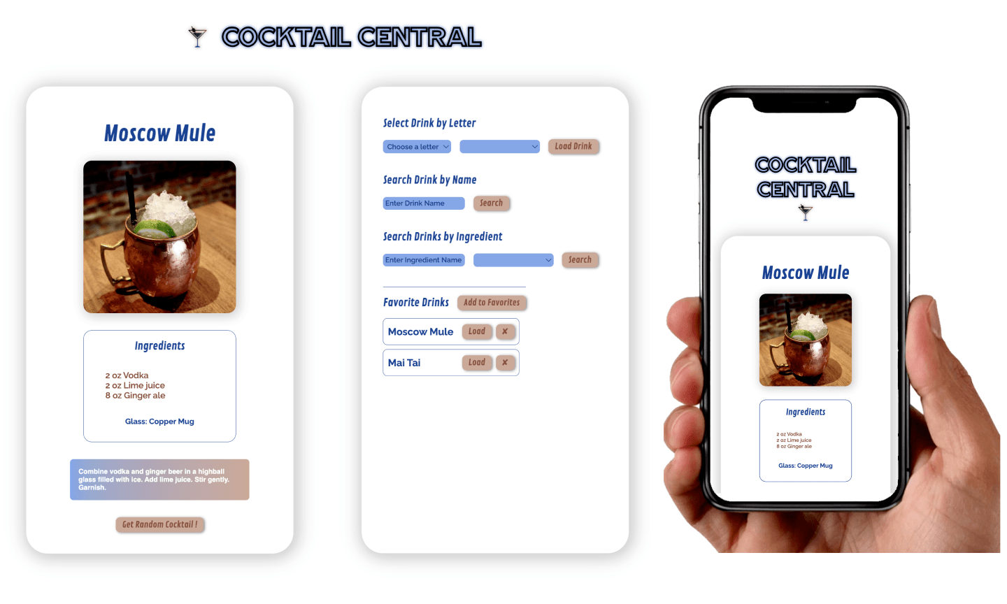 Cocktail Central App